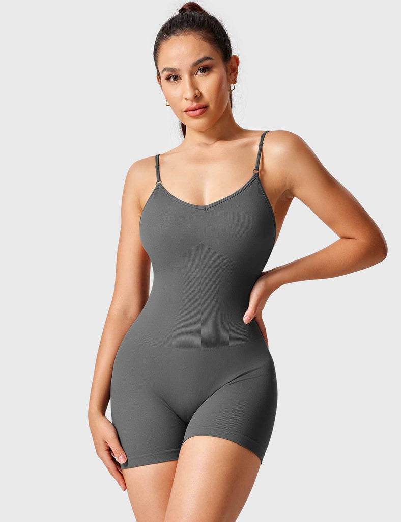 Cheap Women Shapewear Seamless Bodysuit Rompers Leotards Jumpsuits
