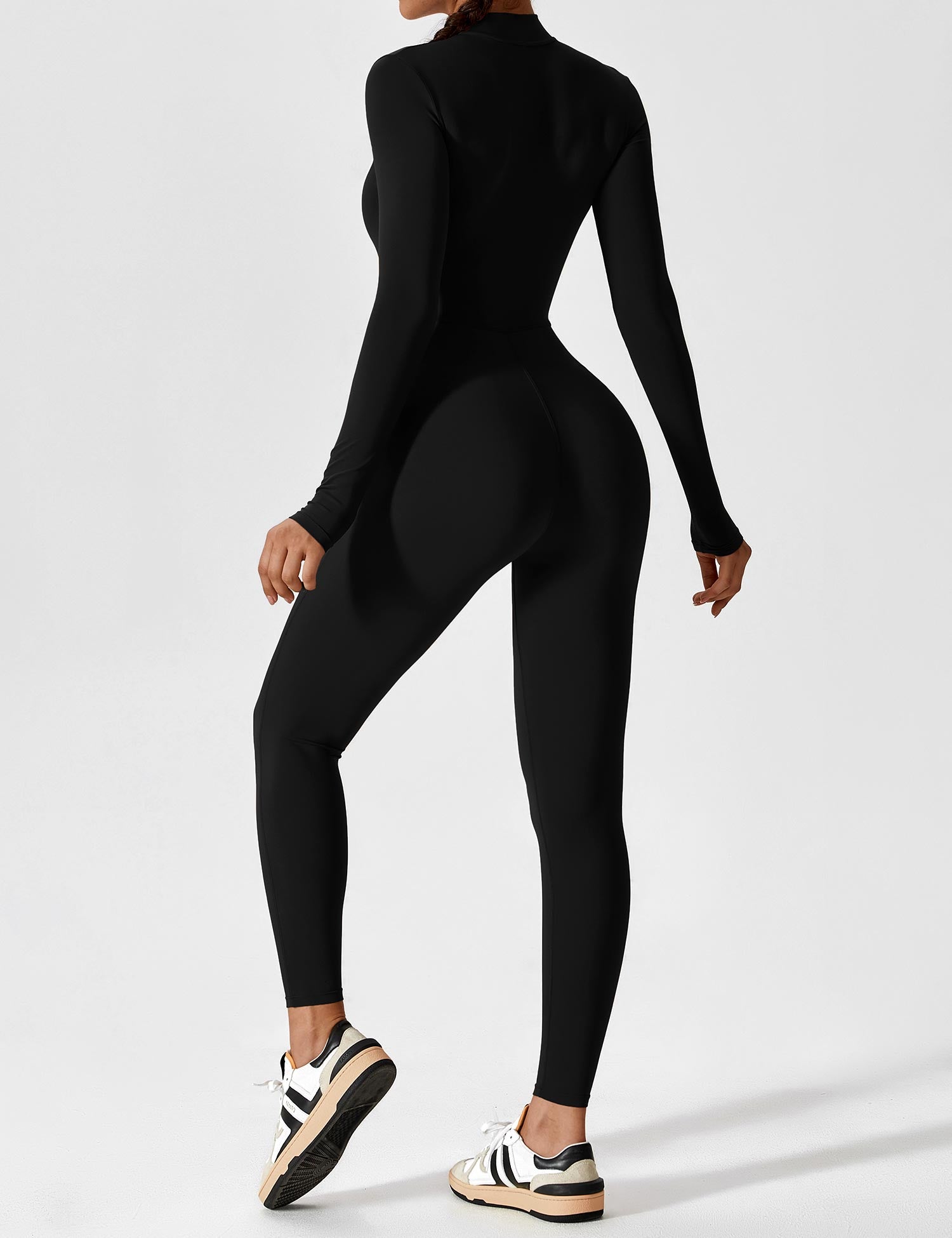 Yeoreo Long Sleeve Zipper Jumpsuit – YEOREO