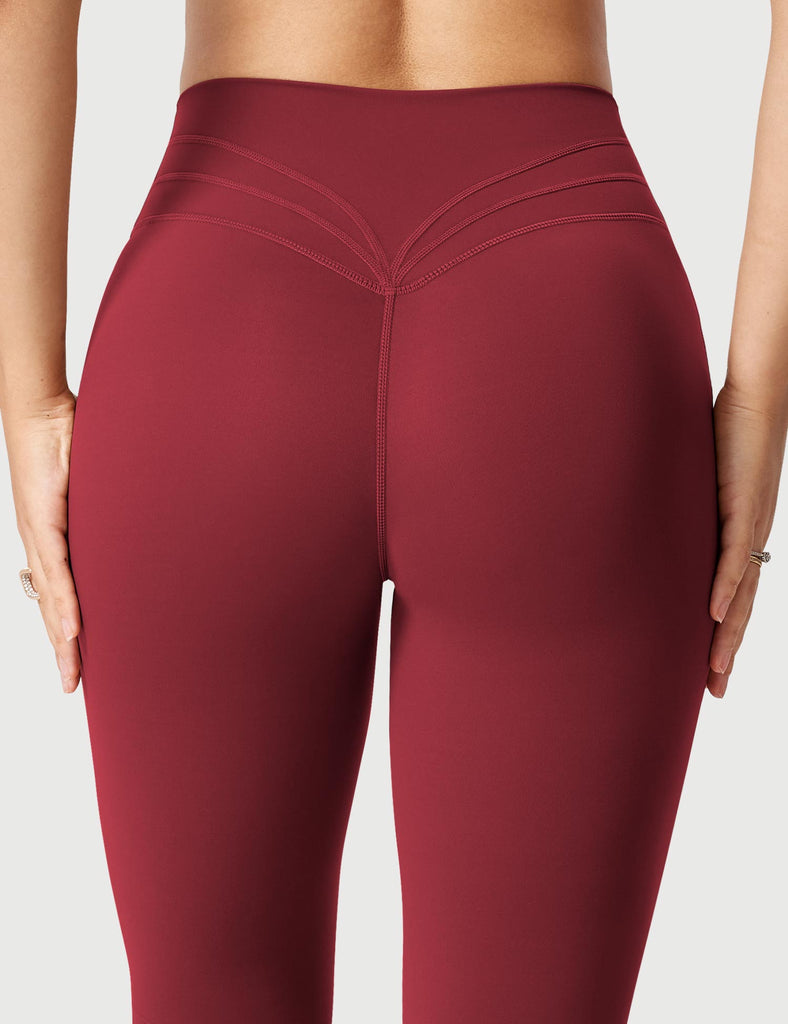 YEOREO Flare Leggings for Women Lynnie Bell Bottom Yoga Pants High Waisted  Tummy Control Bootcut Workout Leggings : : Clothing, Shoes 