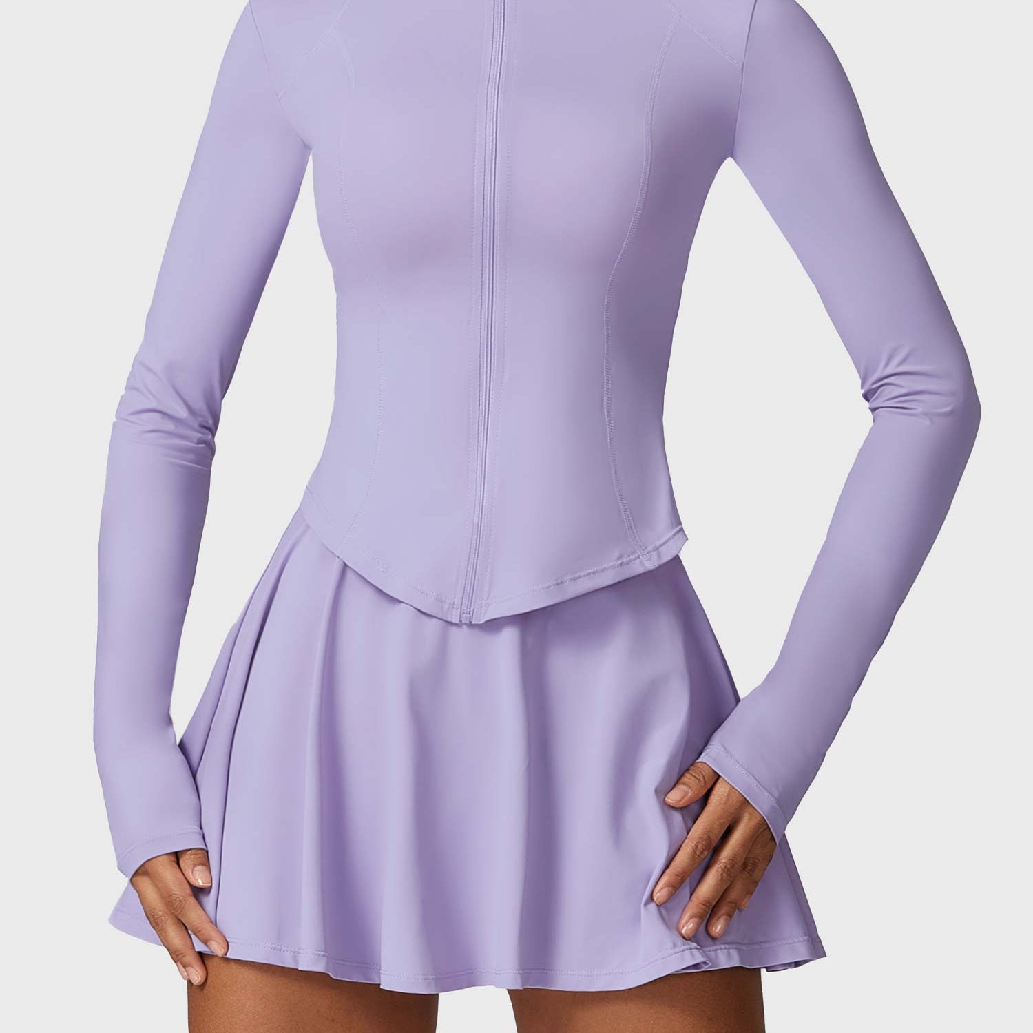Yeoreo Long Sleeve Tennis Skirt Sets