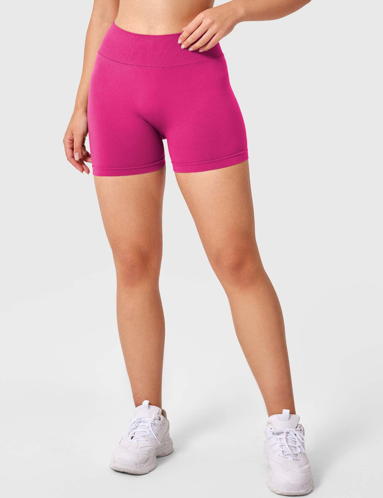 Define Seamless V-shape Biker Shorts Dusty Pink