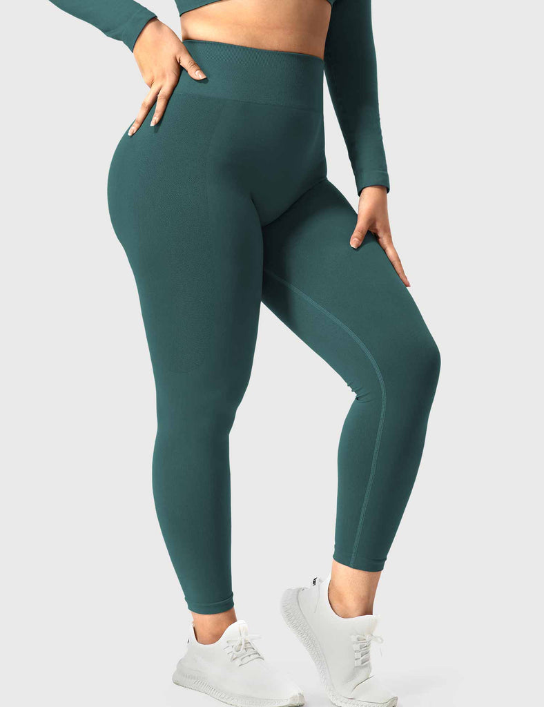 YEOREO Women Seamless Ozone Workout Leggings High Waisted Butt Lifting  Recycled Yoga Pants, #0 Pistachio, M price in Saudi Arabia,  Saudi  Arabia