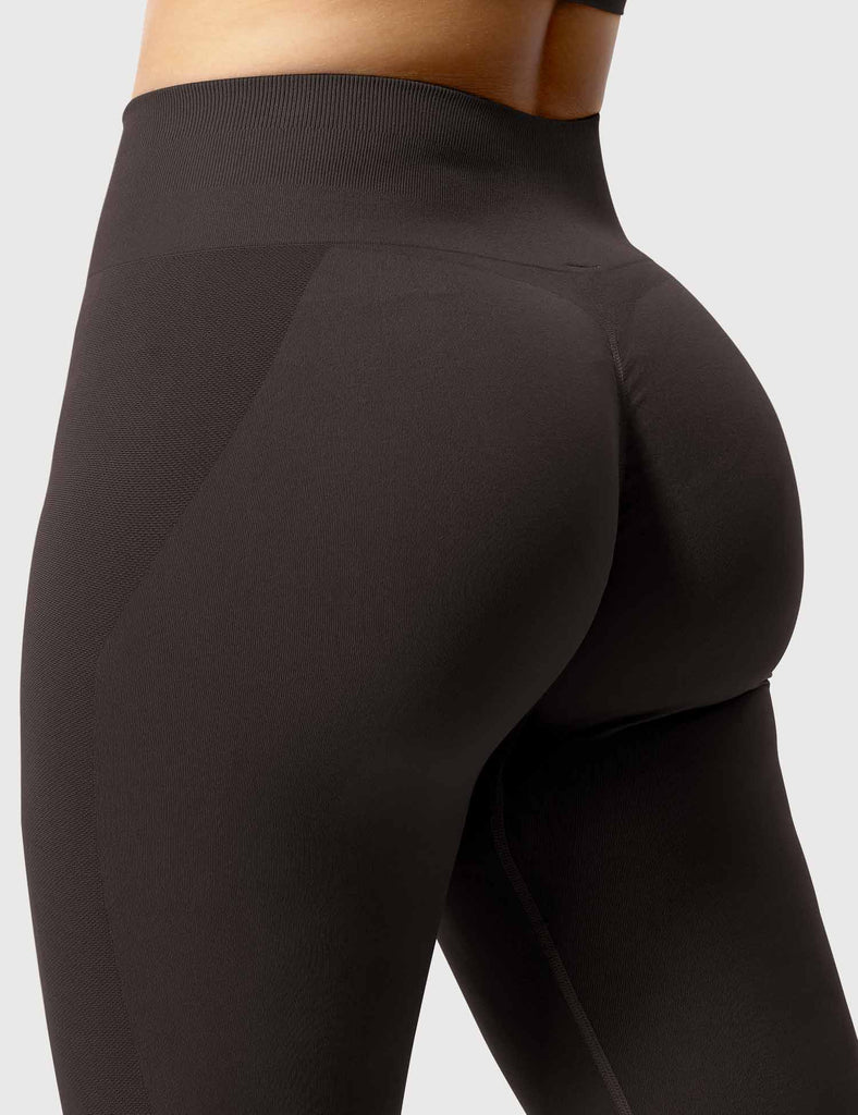 YEOREO Scrunch Butt Lift Leggings for Women Workout Yoga Pants Ruched Booty  High Waist Seamless Leggings Compression Tights Dark Grey S at   Women's Clothing store