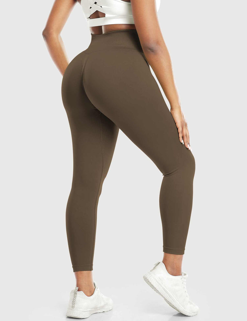YEOREO Women Seamless Leggings Gray Size M - $21 (22% Off Retail