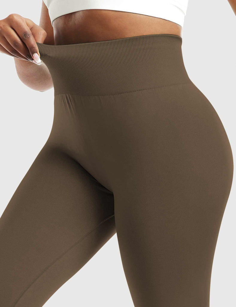 YEOREO Women Seamless Ozone Workout Leggings High Waisted Butt Lifting  Recycled Yoga Pants, #0 Grape, S : : Fashion