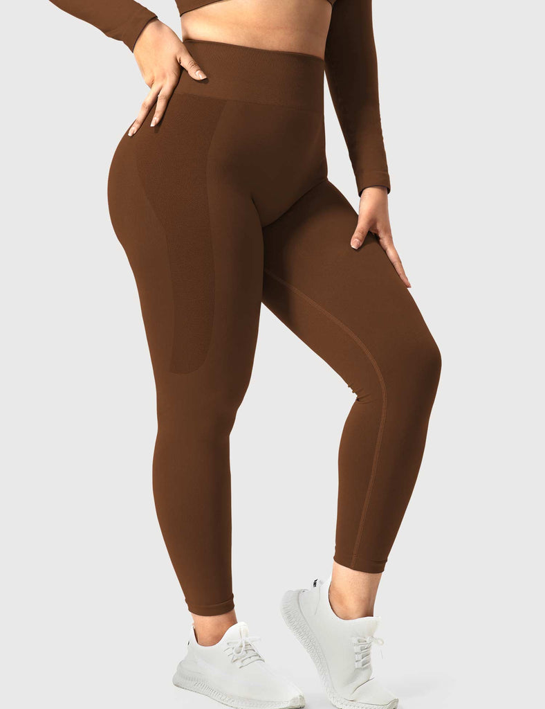 YEOREO Flare Leggings for Women Tummy Control High Waisted Bootcut Yoga  Pants Scrunch Butt Workout Pants Chic Buckskin Brown Small : Clothing,  Shoes & Jewelry 