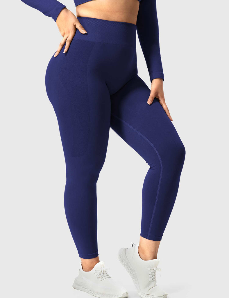 YEOREO Women Seamless Ozone Workout Leggings High Waisted Butt Lifting  Recycled Yoga Pants, #0 Grape, S : : Fashion