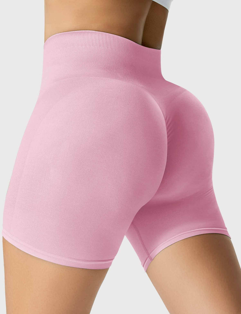 Yeoreo High-Rise Classical Scrunch Seamless Ombre Amplify Shorts - YEOREO